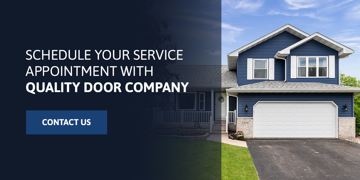 Turn to Quality Door Company for Garage Door Repair and Maintenance Services